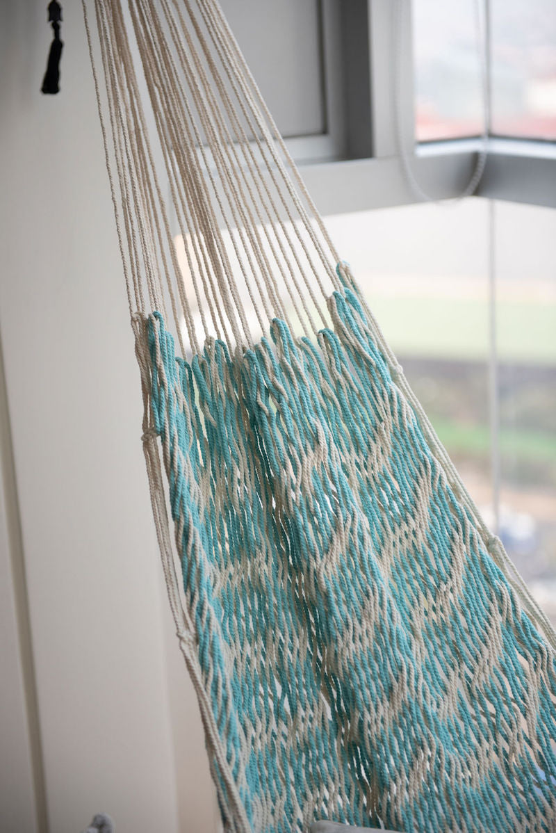 The Saul Hammock- Turquoise